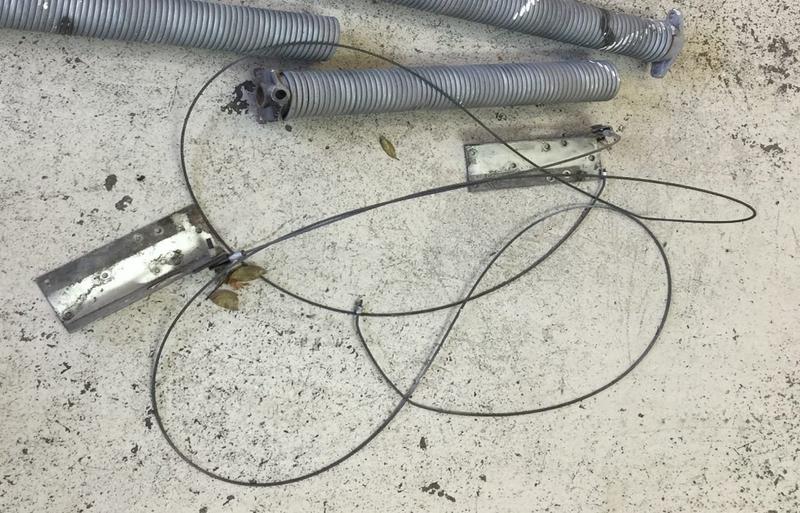 garage broken cable repair