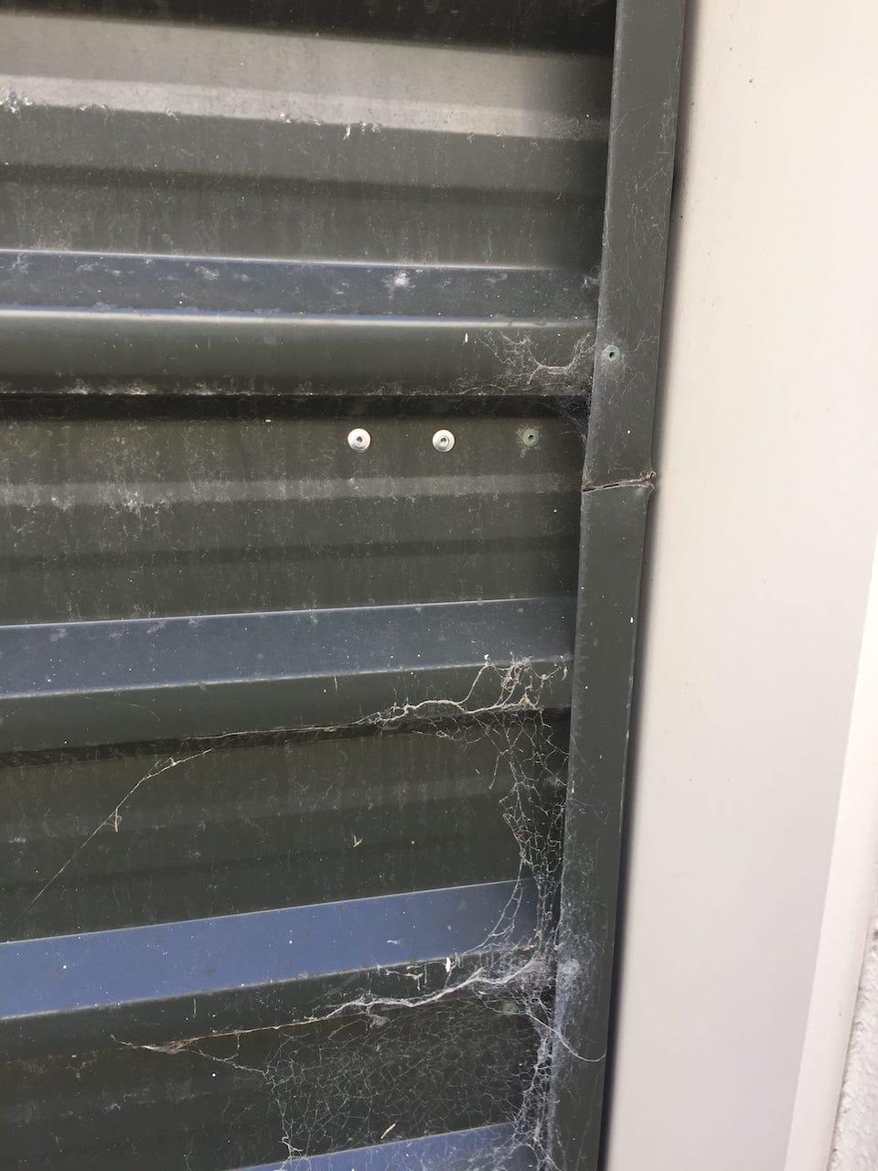 Damaged tilt door panel (cracked)