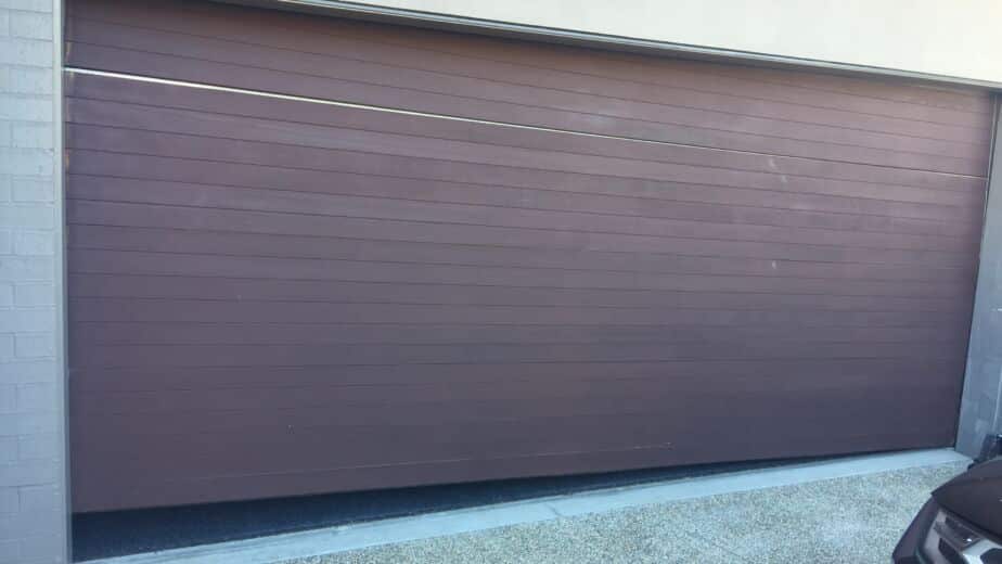 stuck garage door